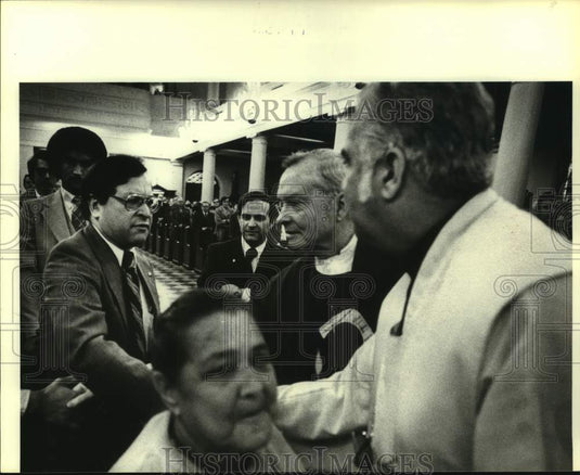 1979 Press Photo Mayor Ernest Morial with other delegates - nob71305