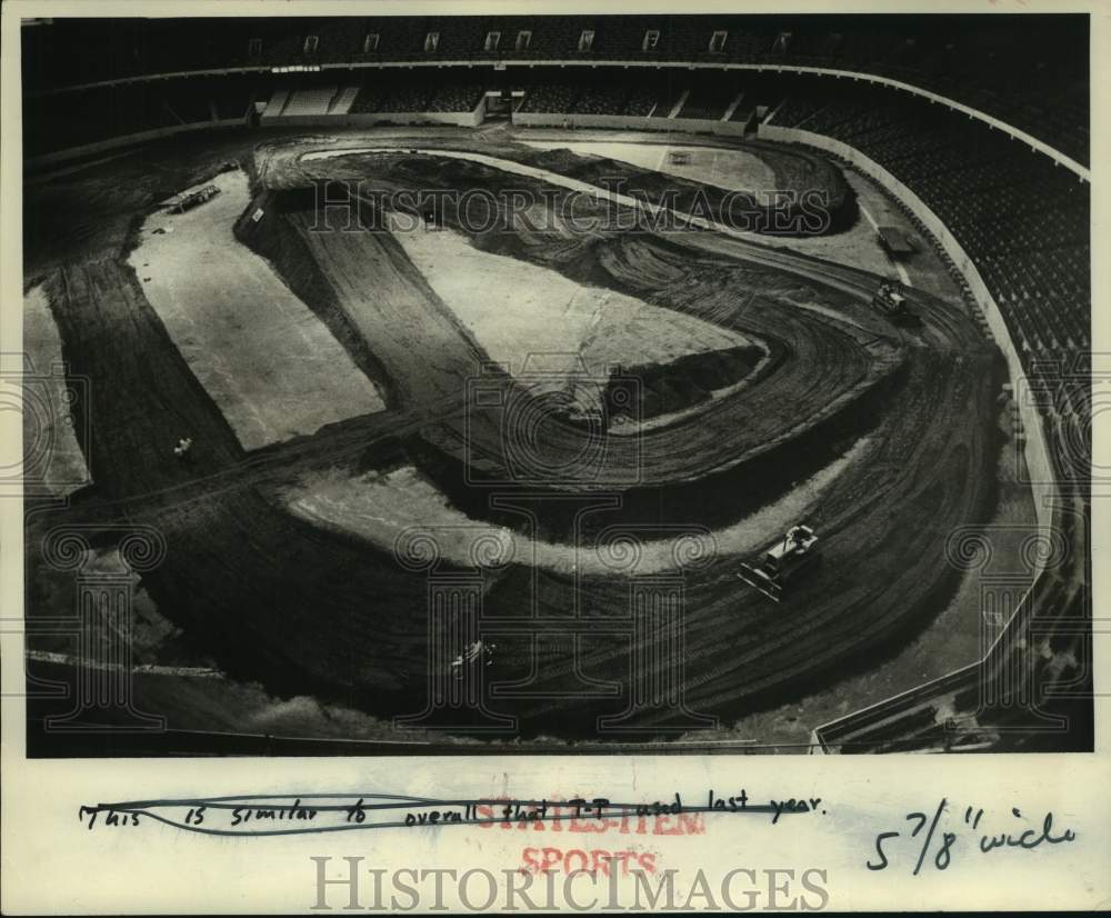 1978 Press Photo Louisiana Superdome - nob71385