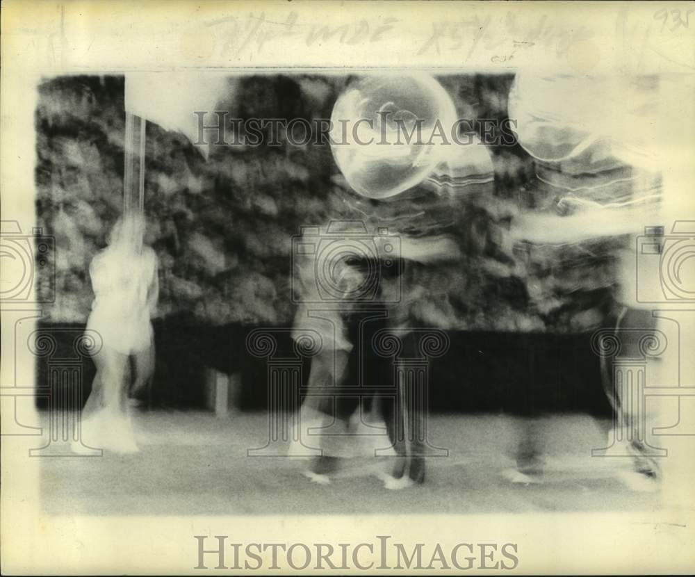 1974 Press Photo Louisiana State University Game in Tiger Stadium- Historic Images