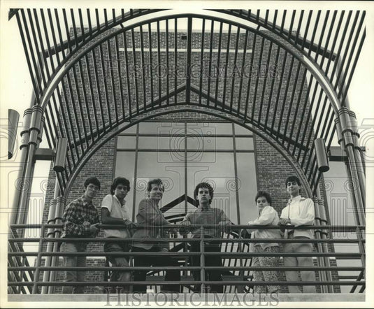 1980 Press Photo Loyola Percussion Ensemble - nob72815
