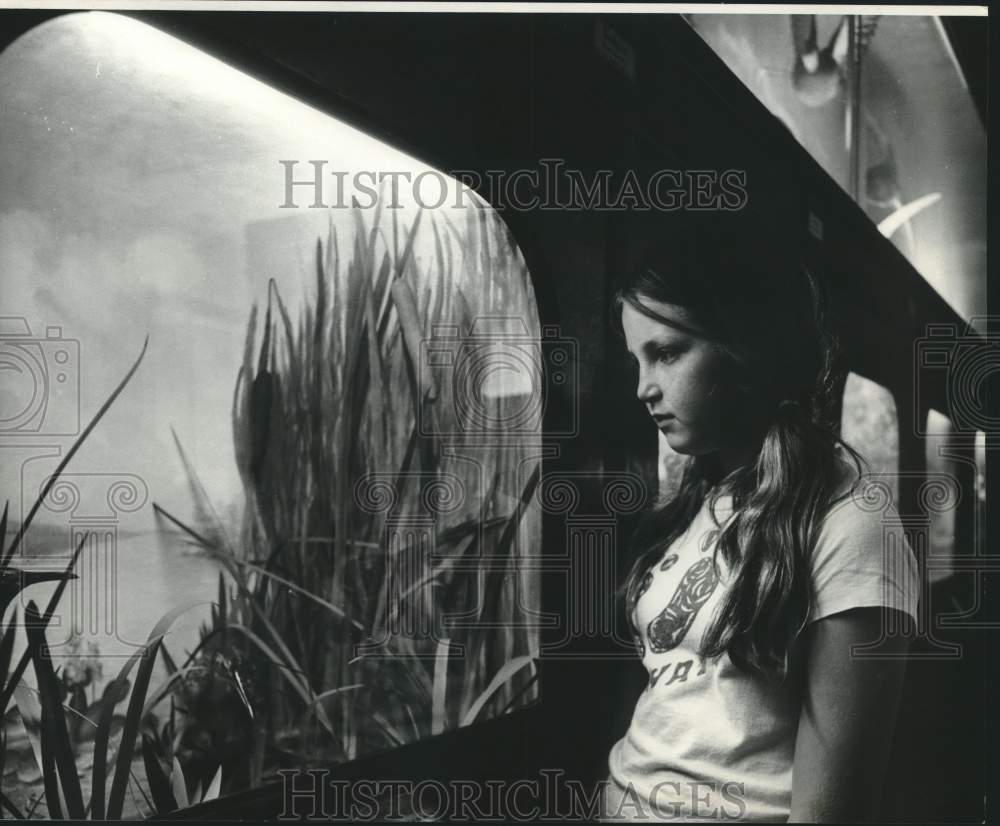 1976 Press Photo Freshwater exhibit at Louisiana Wildlife &amp; Fisheries Museum- Historic Images