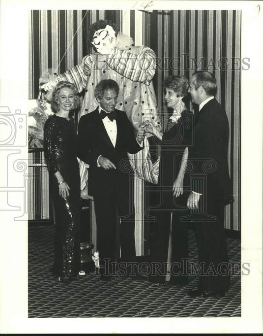 1979 Press Photo Freda Lupin, Dr. Ralph Lupin and others at the Fairmont