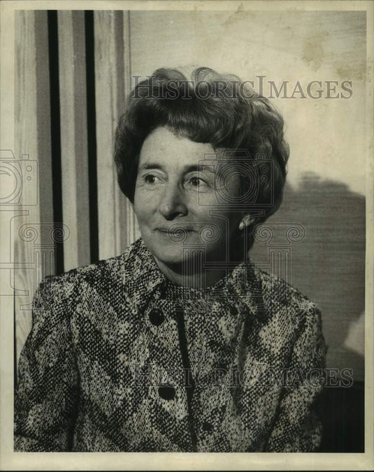 1970 Press Photo Hattie Mandelbaum-Vice President Associations for Mental Health- Historic Images