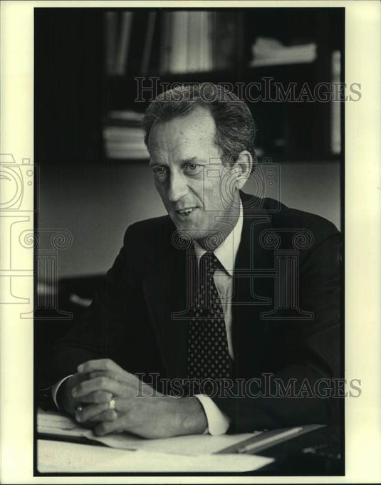 1980 Press Photo Francis F. Mannings of Ochsner Clinic- Historic Images