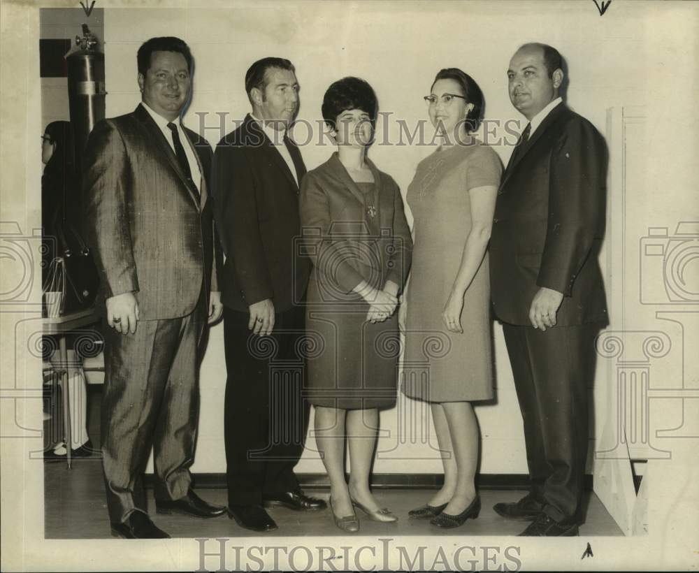 1969 Press Photo Officers of the Helen Cox Middle School Parent-Teacher Assoc.- Historic Images