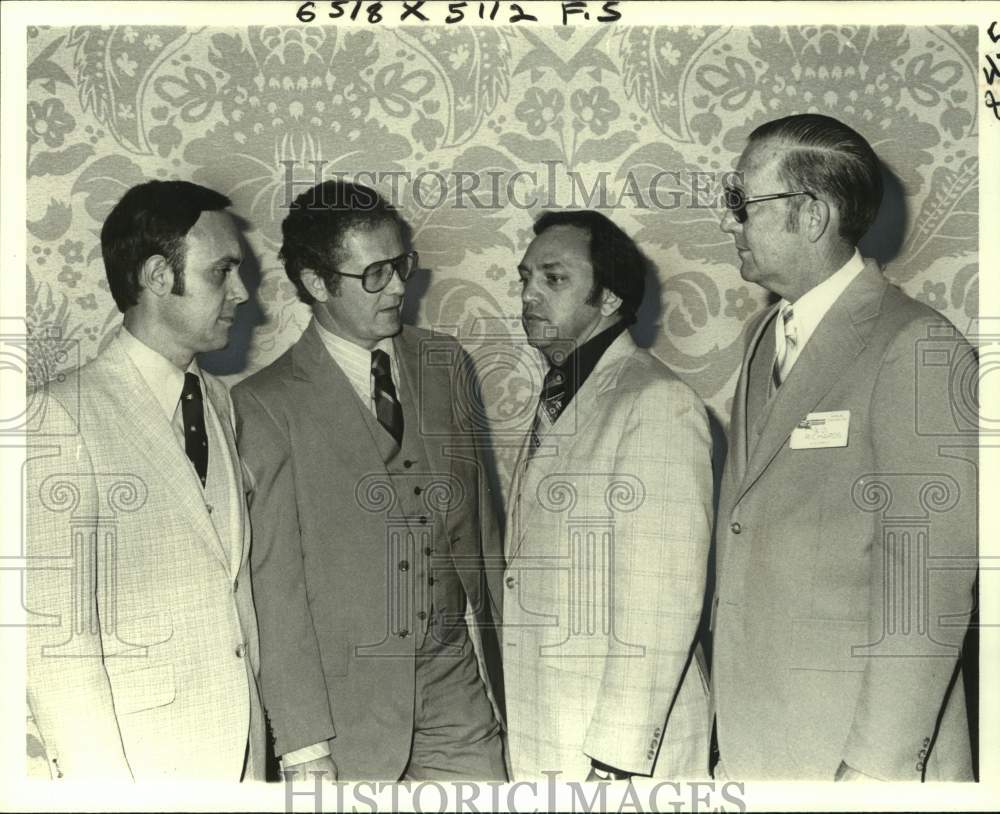 1979 Press Photo New Officers of the Louisiana Press Association- Marriott Hotel
