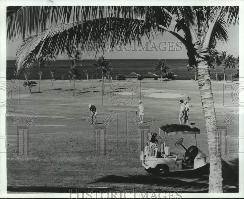 1985 Press Photo 72-par course on the island of Maui - nob75642- Historic Images