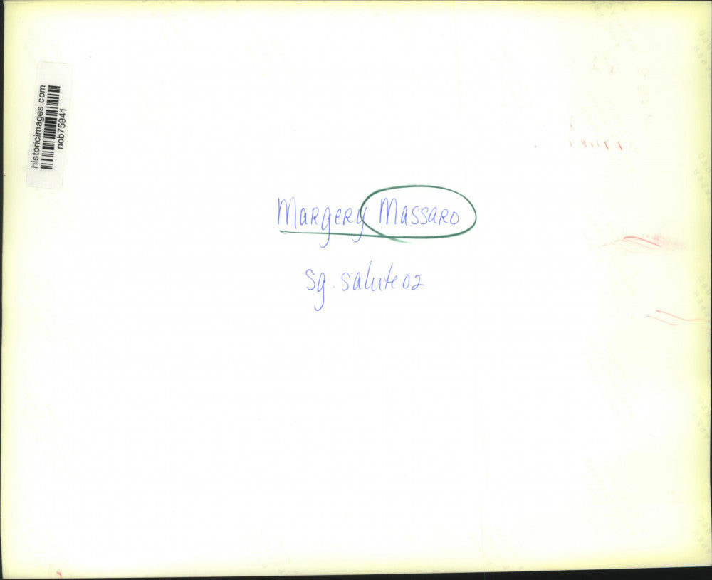 Press Photo Margery Massaro - nob75941