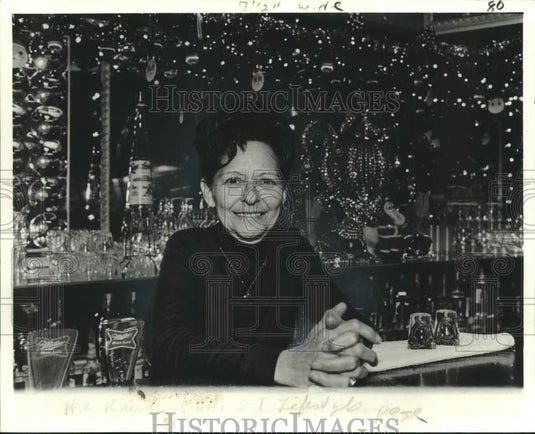 1978 Press Photo Marian Matranga runs the Krewes den with her husband
