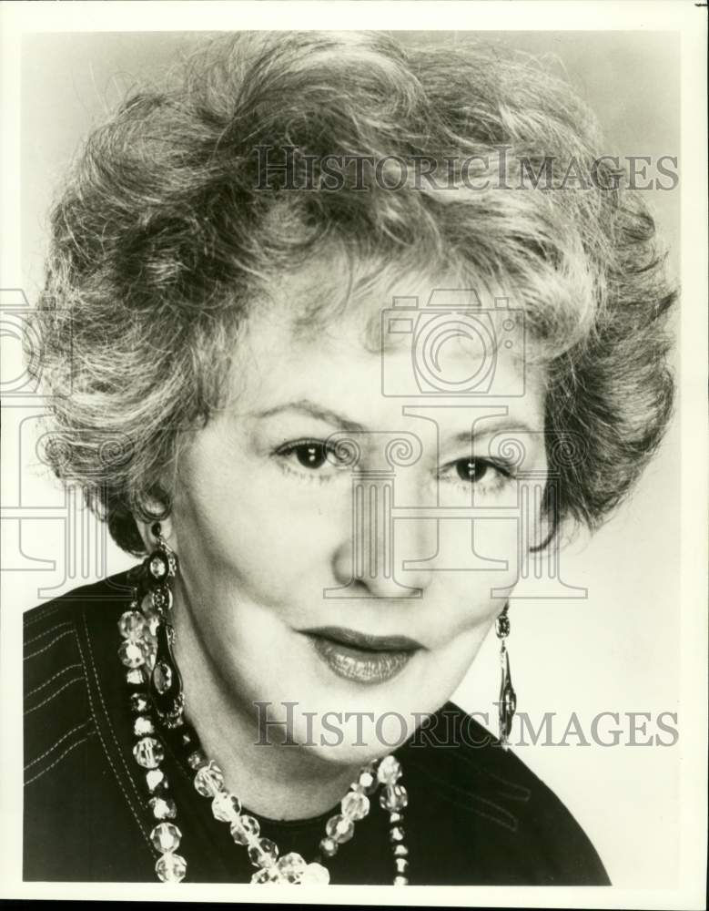 1985 Press Photo Mrs. Nedda Harrigan Logan, wife of Joshua Logan - nob76494- Historic Images