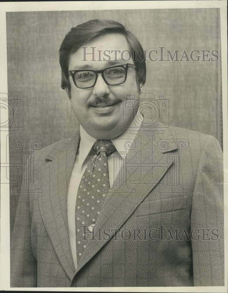 1974 Press Photo Jim McLain of Shreveport Times, elected president of the LSWA- Historic Images