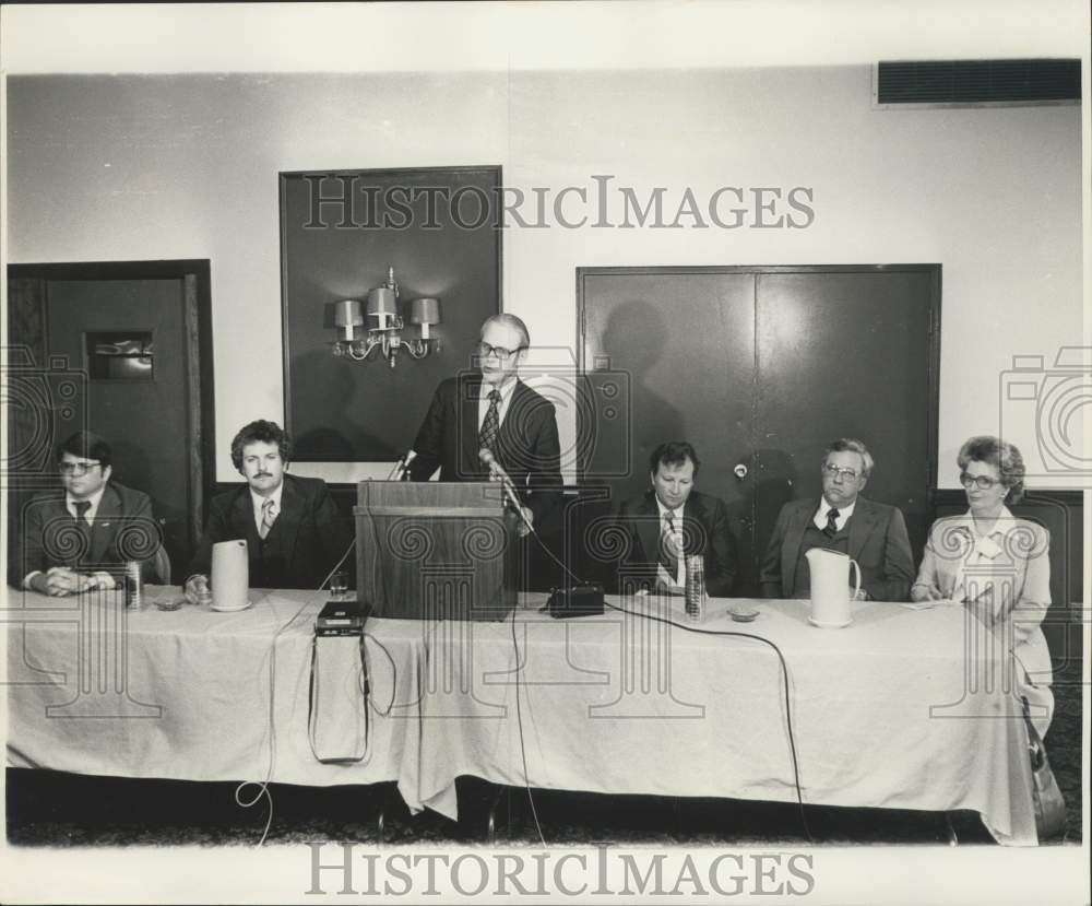 1978 Press Photo Jefferson Parish GOP Political Action Commission meeting- Historic Images