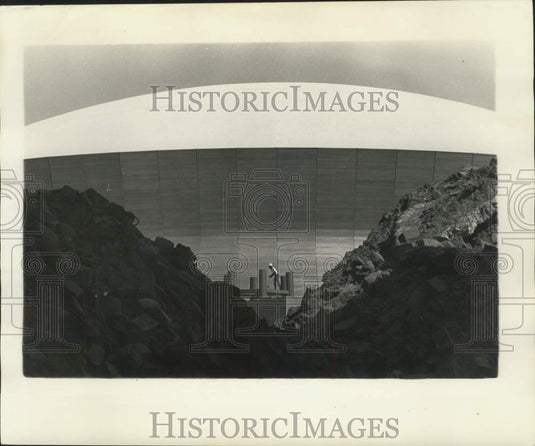 1974 Press Photo Louisiana Superdome- Historic Images
