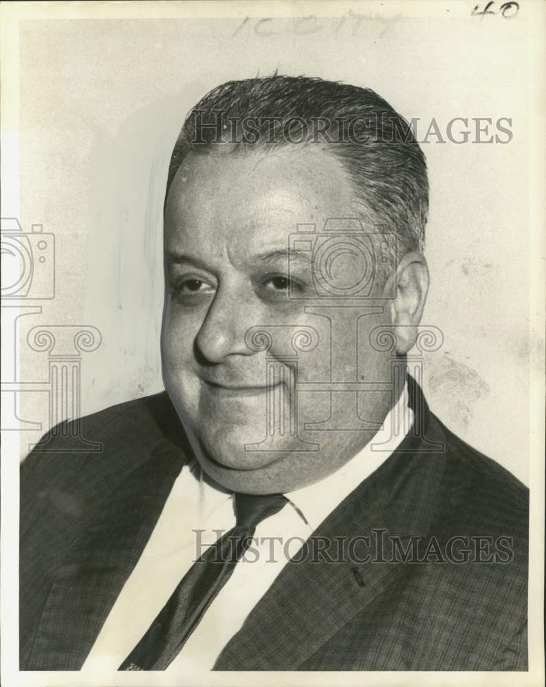 1969 Press Photo Lee M&#39;Daniel Jr. of Banks Street Social and Carnival Club- Historic Images