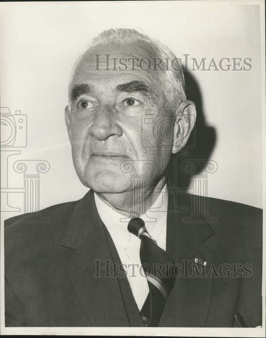 1964 Press Photo Vice Admiral John L. McCrea - nob79401