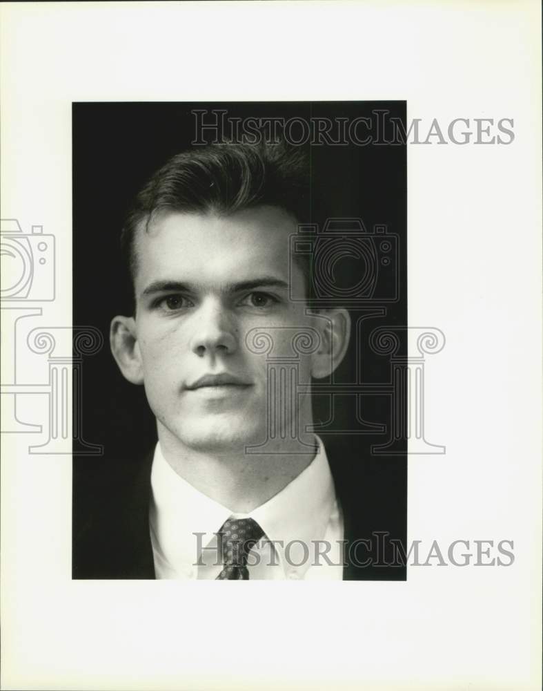 1994 Press Photo Ryan McCabe, first placer at Tulane Mardi Gras Moot Court- Historic Images