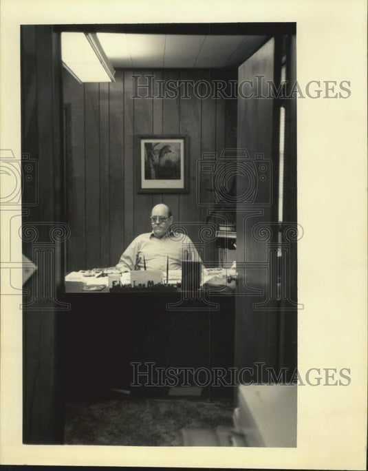 1992 Press Photo Edwin Lea McGehee, Clinton's Registrar of Voters- Historic Images