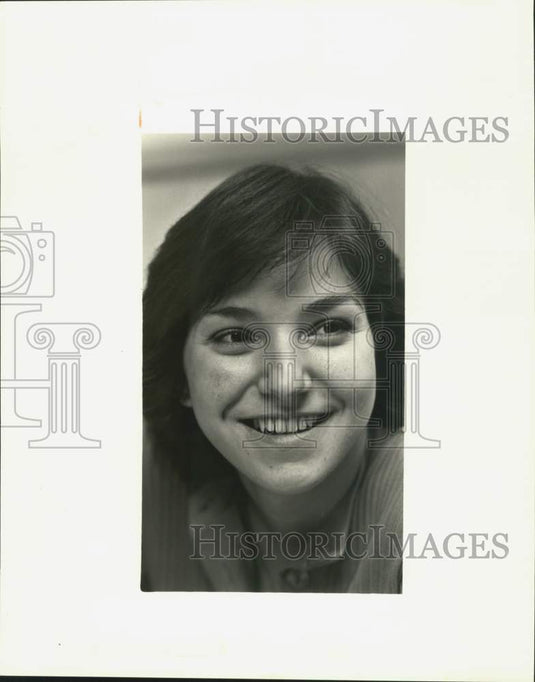 1987 Press Photo Lynda McInerny, 23, New Orleans East- Historic Images