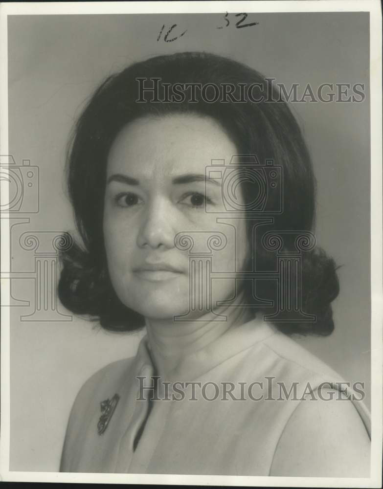 1970 Press Photo Mrs. Wilda Martinez of the U.S. Department of Agriculture
