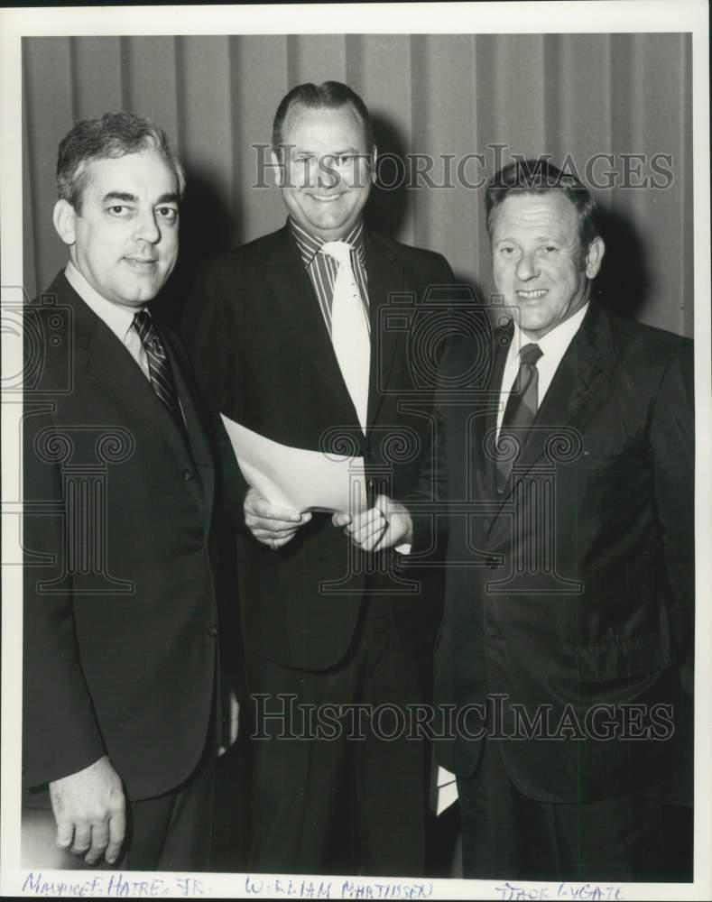 1971 Press Photo Attendees of Louisiana Surplus Line Association meeting