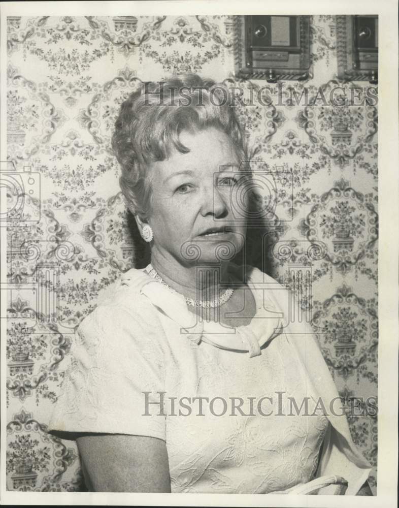 1970 Press Photo Mrs. J.C. Martin, Lake Terrace Woman&#39;s Club President