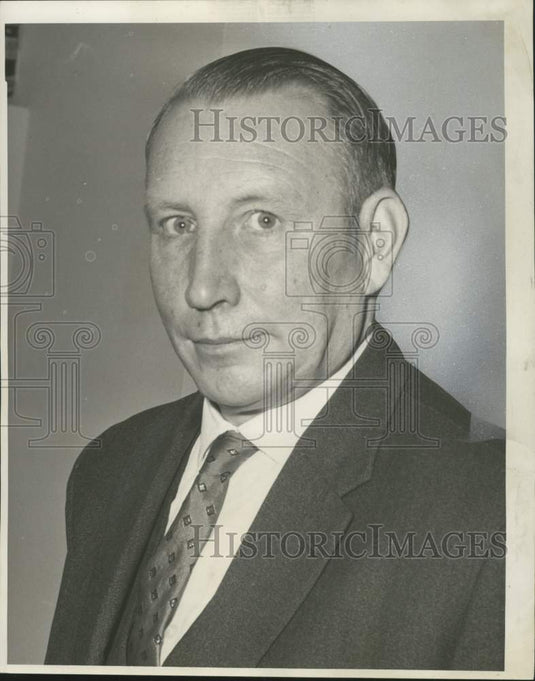 1961 Press Photo Hans Marmann, West Germany's new consul general - nob79814
