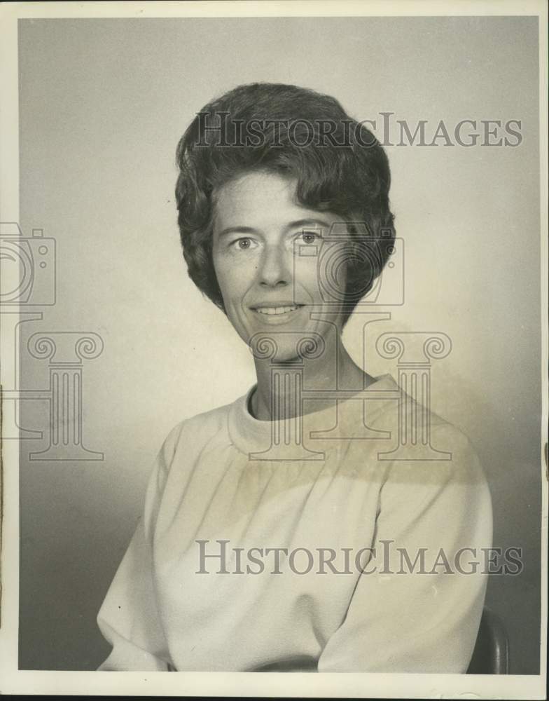 1971 Press Photo Mrs Claude J. Marquer Jr Opti-Mrs of the Year, New Orleans- Historic Images