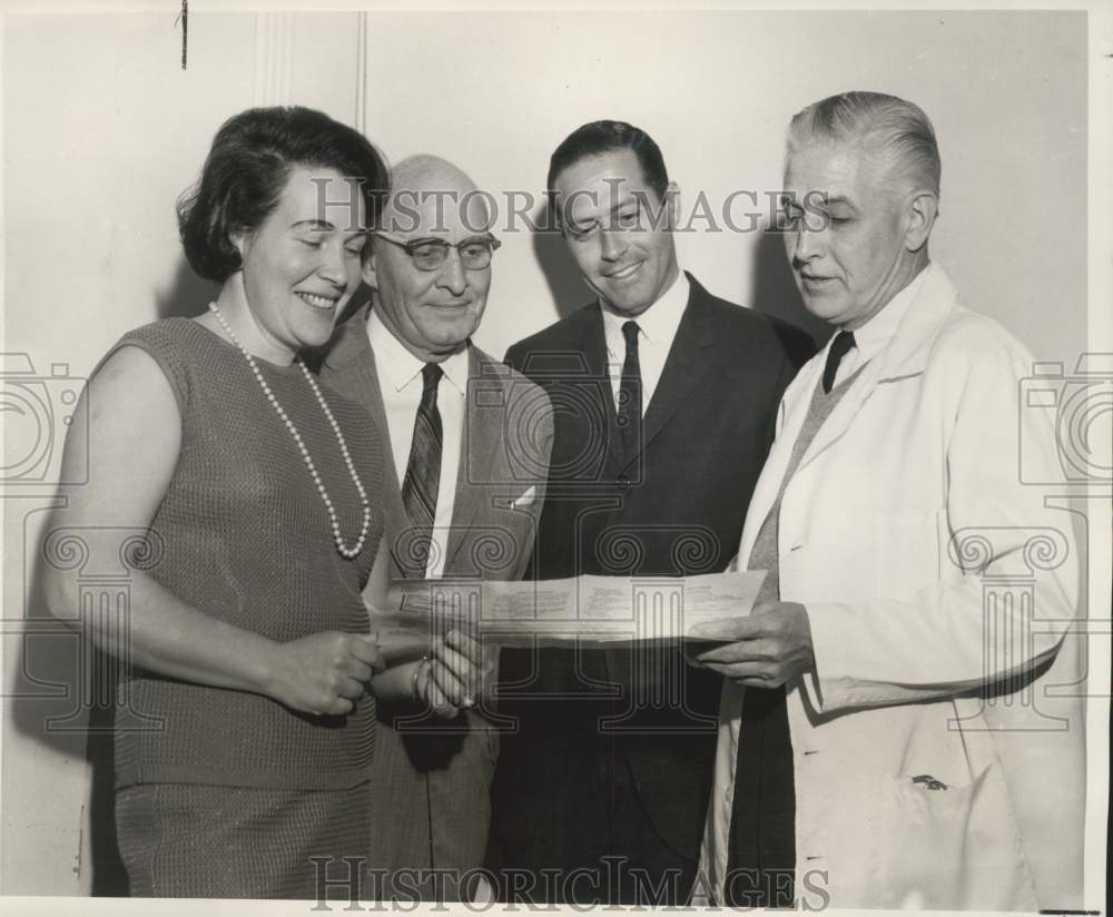 1964 Press Photo Speakers before the forum on Advances in Gastroenterology, etc.- Historic Images