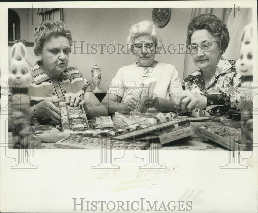 1974 Press Photo Court Blanche Castile No. 154 of Catholic Daughters of America