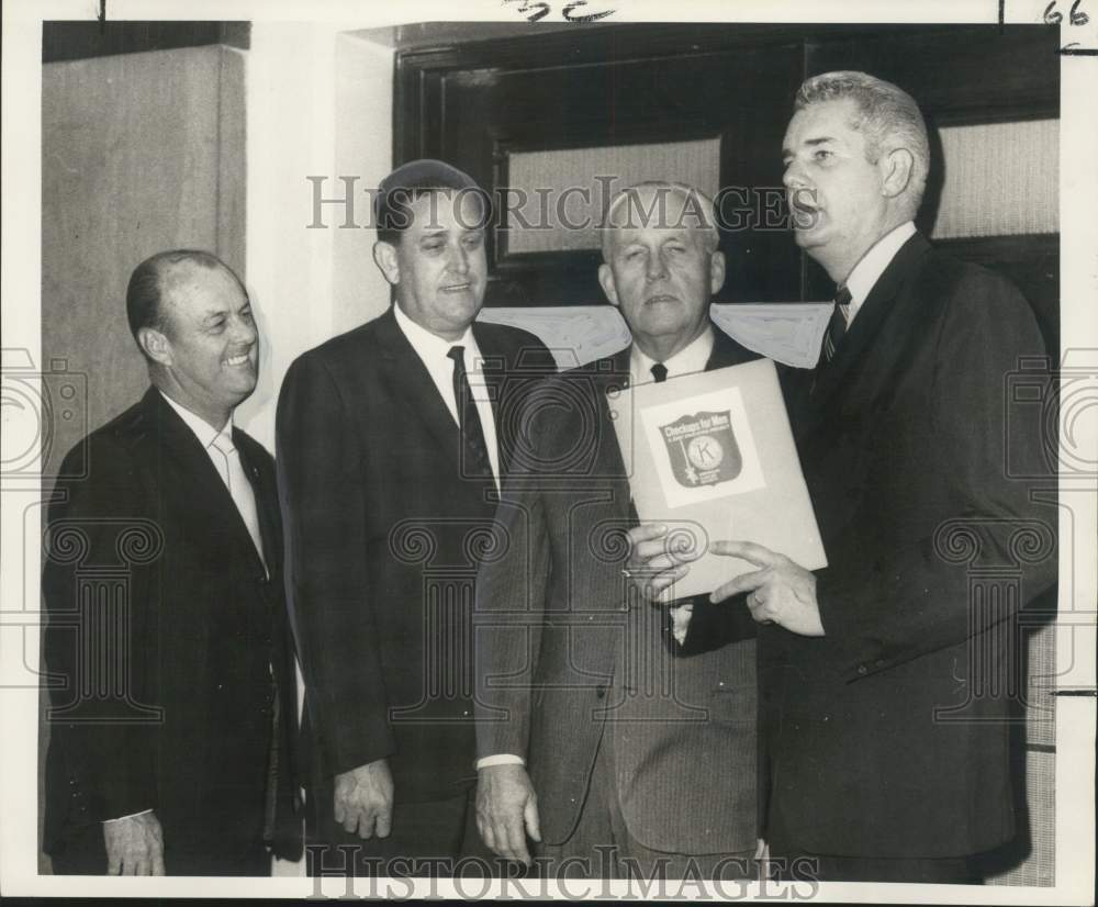 1968 Press Photo Educational project by Kiwanis Int'l & American Cancer Society