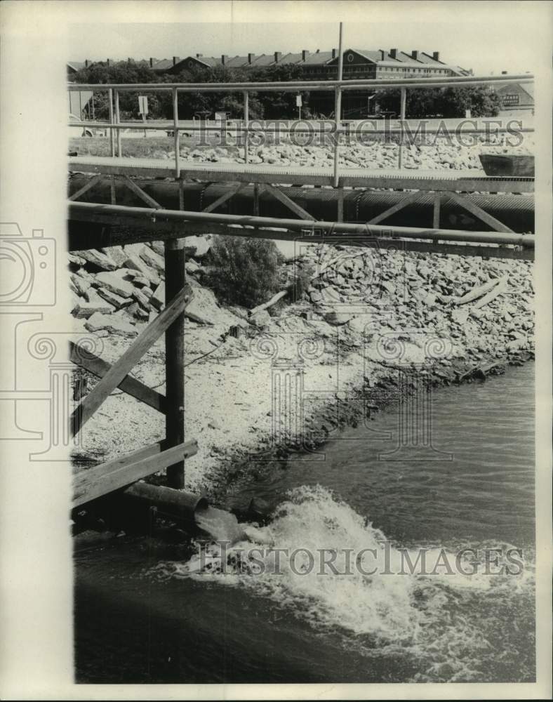 1970 Press Photo Bridge over Mississippi River - nob81117