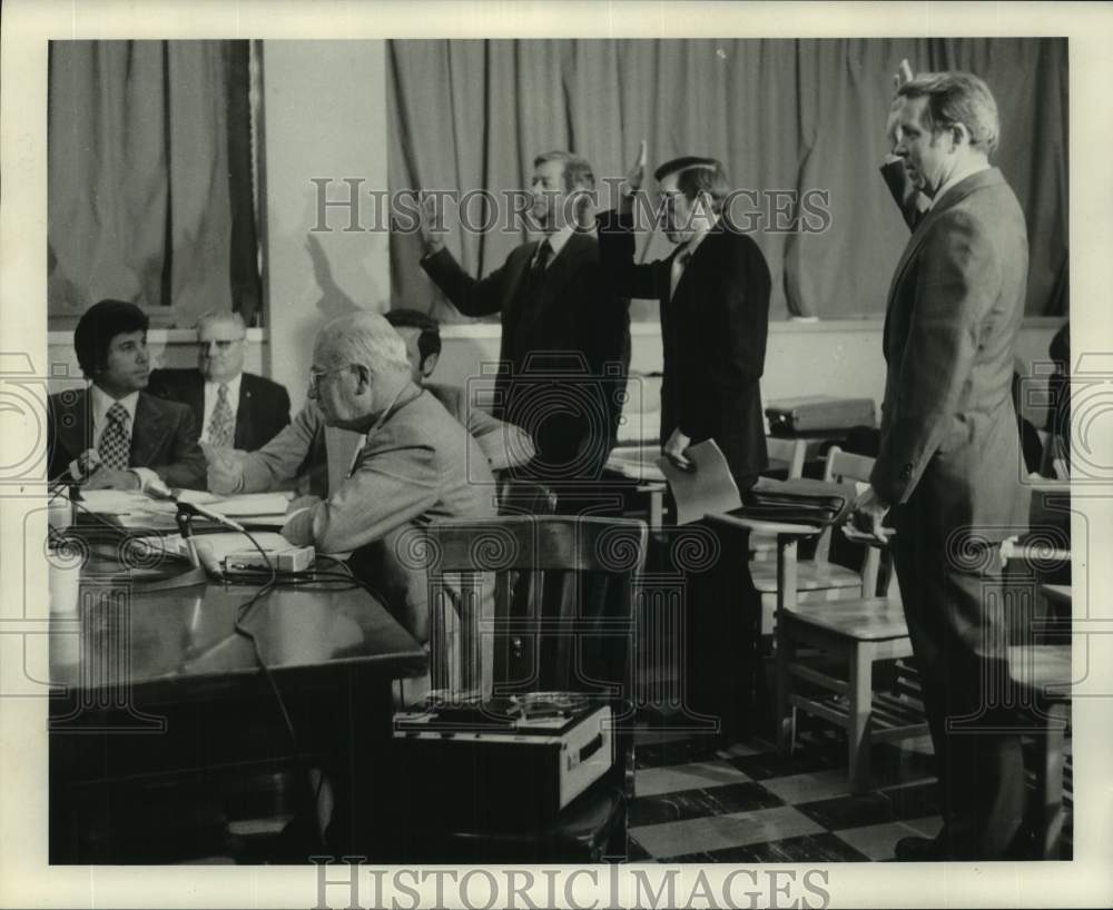 1973 Press Photo Louisiana Stadium and Exposition District Legislative - Historic Images