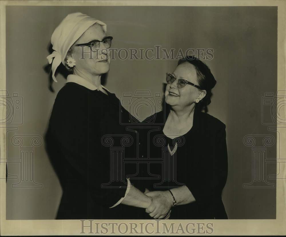 1959 Press Photo Stonewall Chapter, United Daughters of Confederacy elect- Historic Images