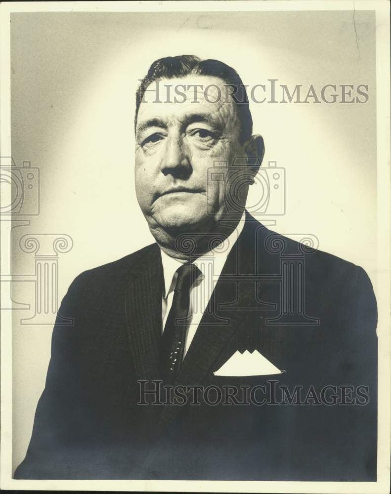 1968 Press Photo Gillis A. Molaison, King Poseidon XI - nob82272