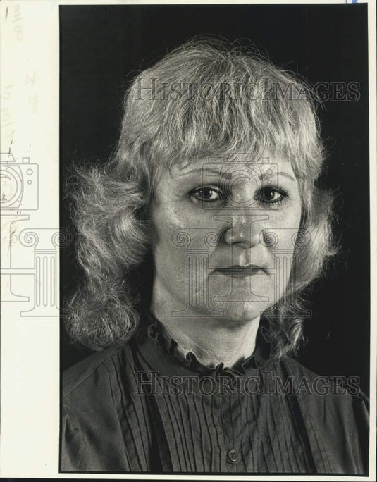 1983 Press Photo Sylvia Kansas, president of Gates of Prayer Sisterhood- Historic Images