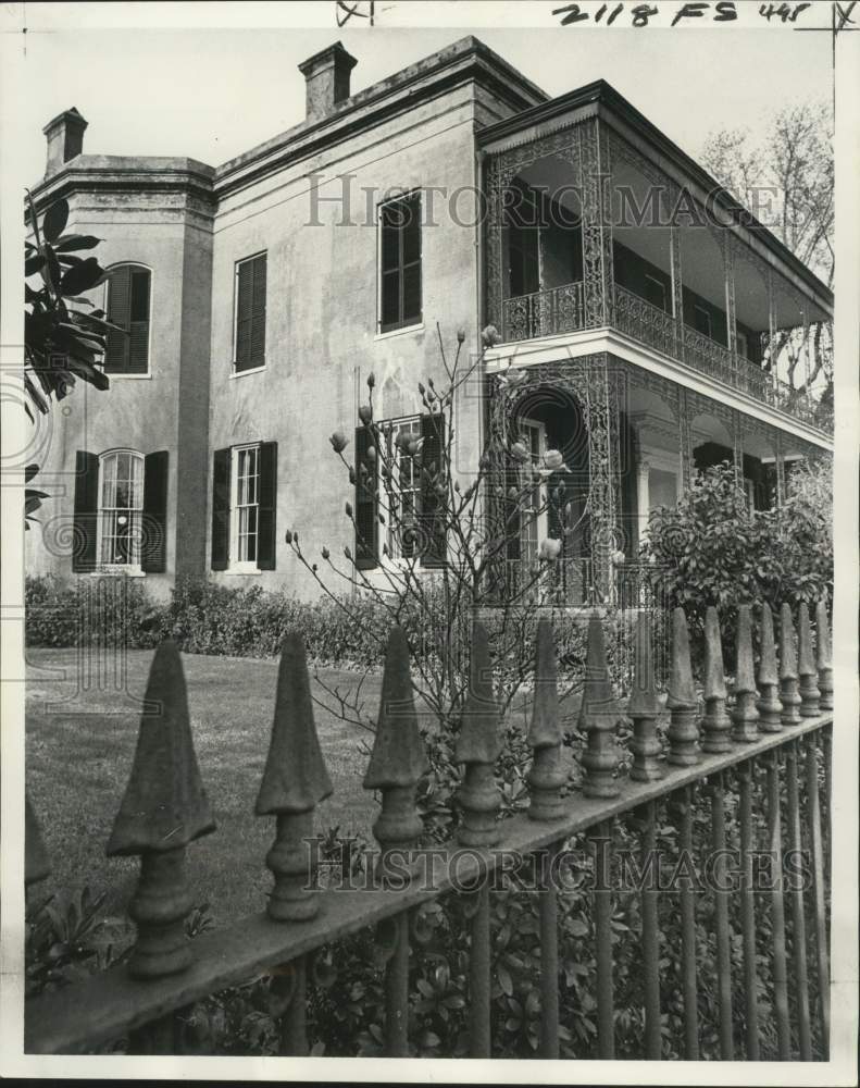 1973 Press Photo House at 2000 Carondelet Street of Lower Garden District
