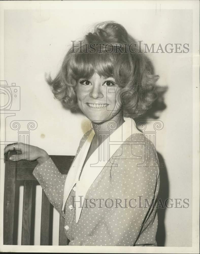 1968 Press Photo Model and actress Louisa Moritz from New York City- Historic Images