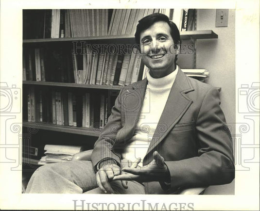 1979 Press Photo Dr. John Moroney, Tulane economist - nob83485