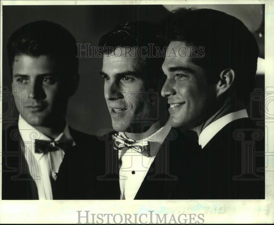 1986 Press Photo Winner And Runners-Up In "Face of the '80s" Contest- Historic Images