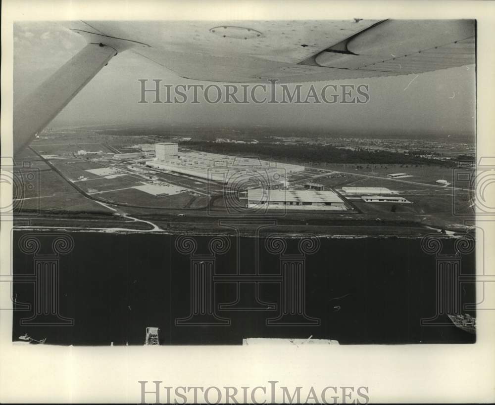 1970 Press Photo Aerial View Of Michoud Assembly Plant - nob84757
