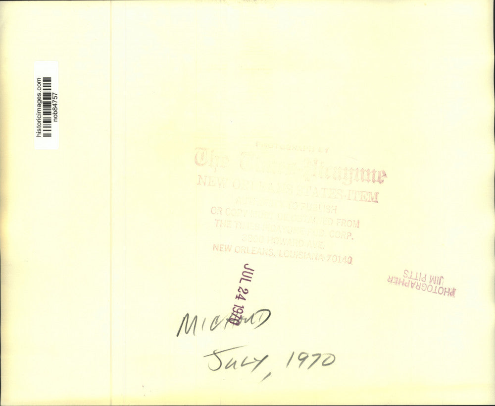 1970 Press Photo Aerial View Of Michoud Assembly Plant - nob84757