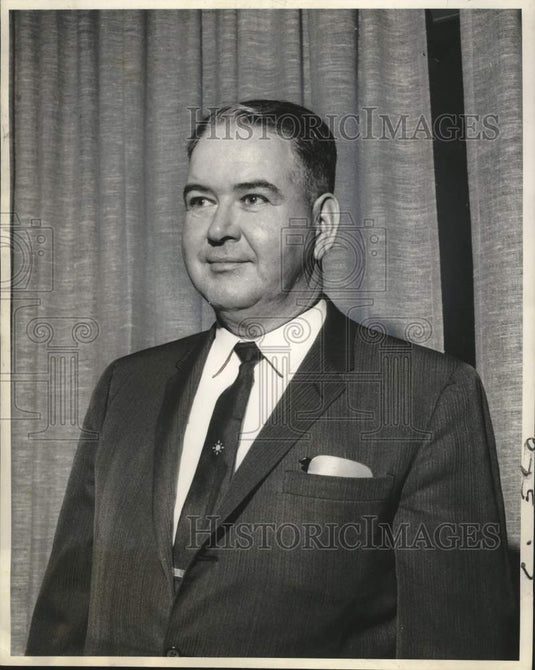 1961 Press Photo Eye-Ear-Nose & Throat Hospital Staff President Dr. Robert Meade