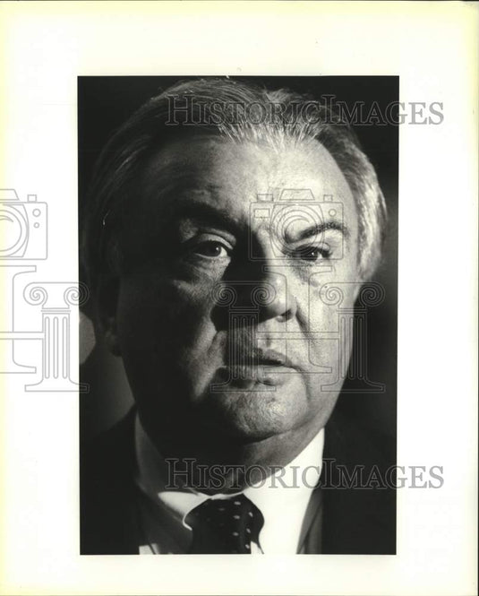 1993 Press Photo Louisiana Commissioner of Insurance Jim Brown- Historic Images