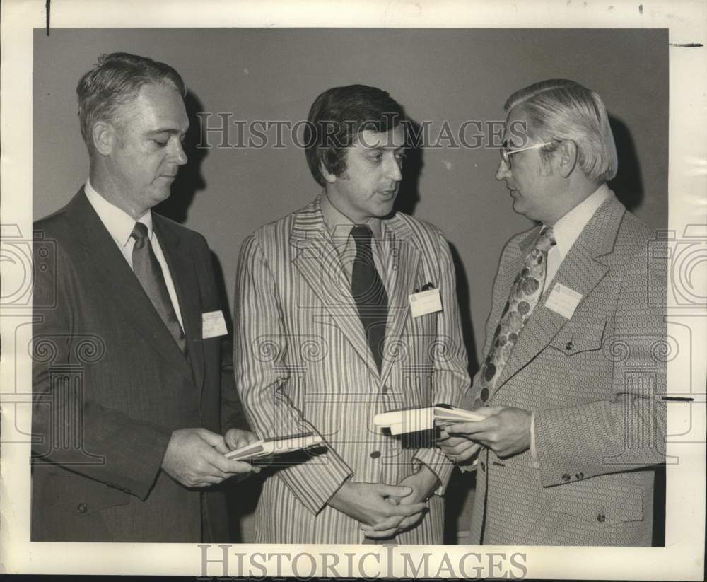 1971 Press Photo Participants at Louisiana State University Dental Seminar- Historic Images