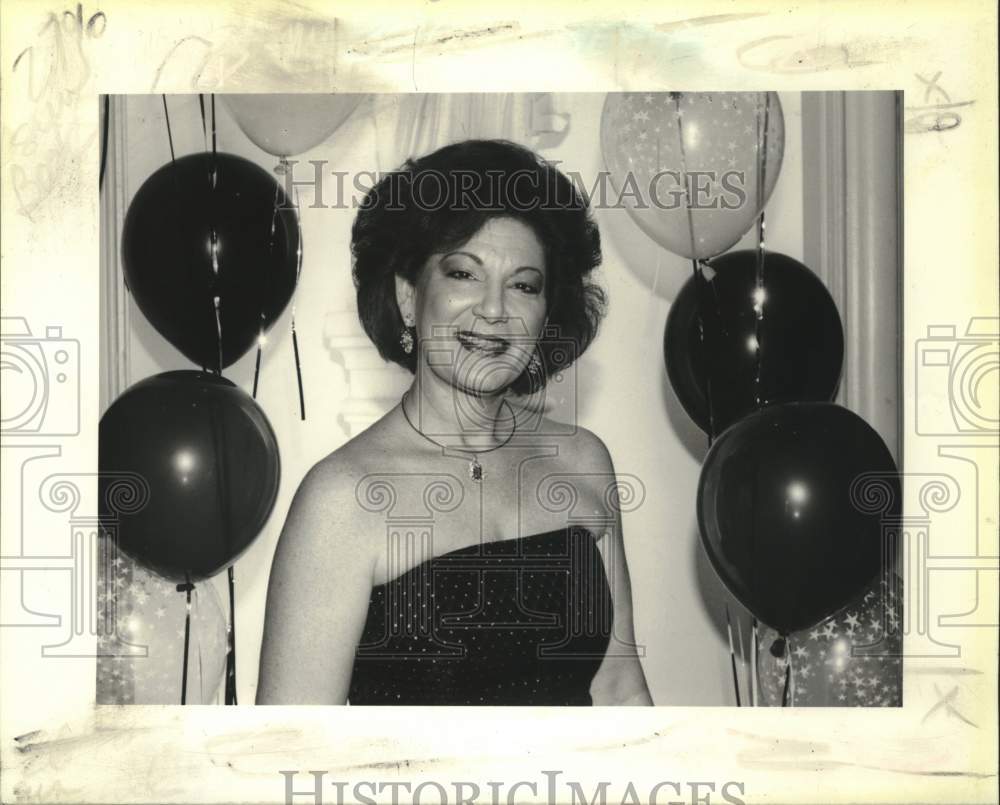 1989 Press Photo Judith Mish at the Hadassah Party- Historic Images