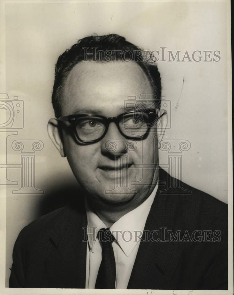 1967 Press Photo William M&#39;Tague of National Federation of Federal Employees- Historic Images