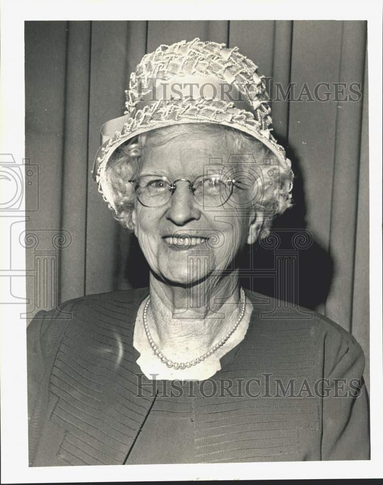 1965 Press Photo Mrs. Hazel Casserly McDonnell, president #72 UDC- Historic Images