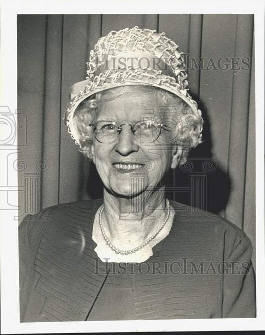 1965 Press Photo Mrs. Hazel Casserly McDonnell, president