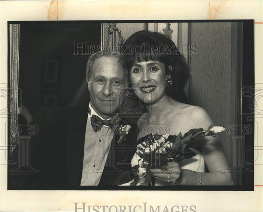 1991 Press Photo Juvenile Diabetes Foundation - Donald A Meyer, Ellen Brennan- Historic Images