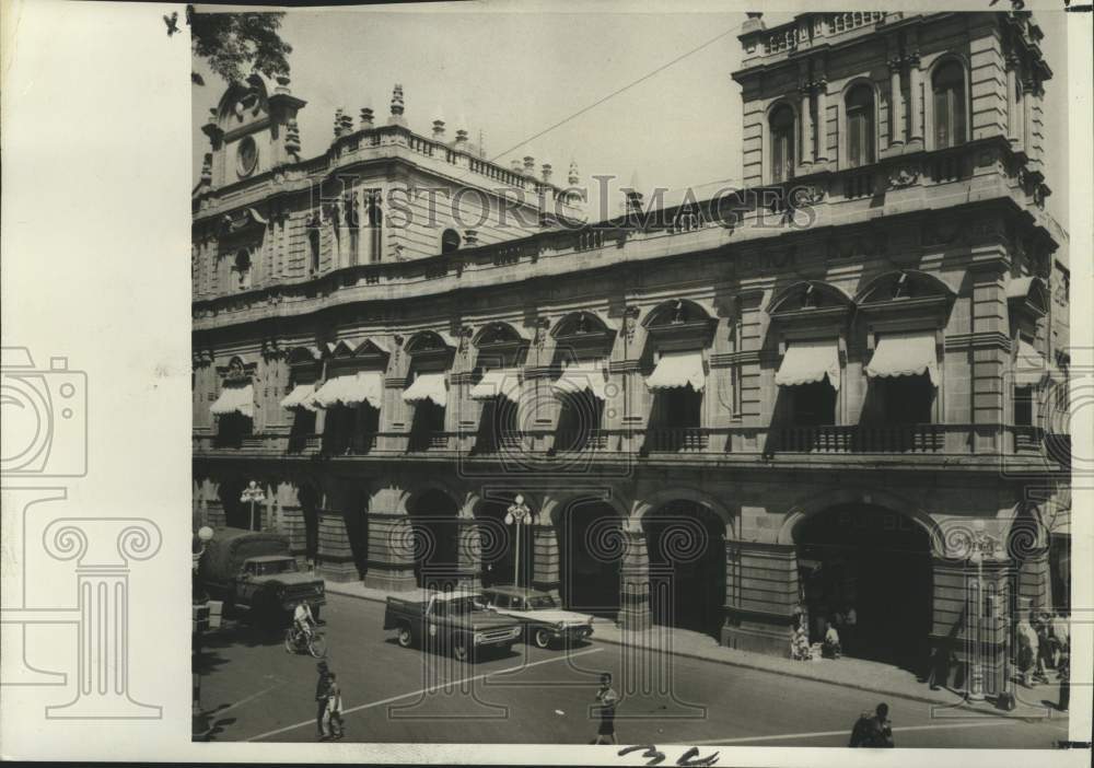 1968 Press Photo Government building between Mexico City and Veracruz, Mexico